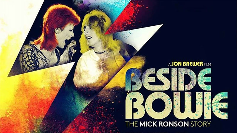 Mick Ronson Beside Bowie