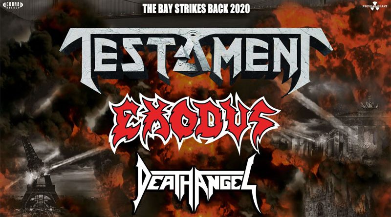 Testament Exodus Death Angel-Banniere