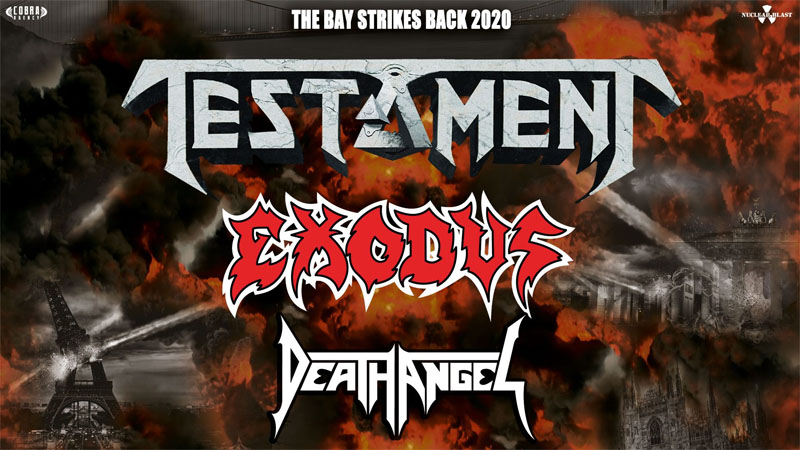 Testament Exodus Death Angel-Banniere
