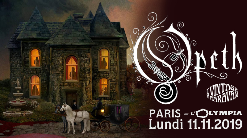 Opeth - L'Olympia - Paris - 11 novembre 2019