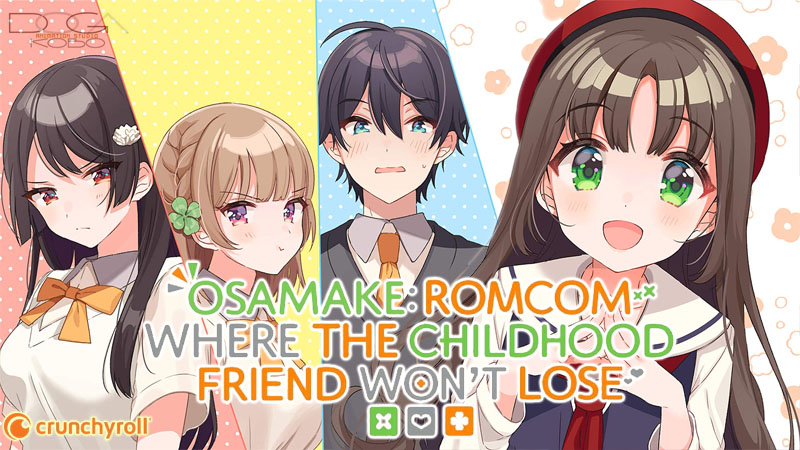 OSAMAKE - ROMCOM WHERE THE CHILDHOOD FRIEND WON'T LOOSE, le nouveau anime  romantique sur Crunchyroll [Actus Séries TV] - Freakin Geek