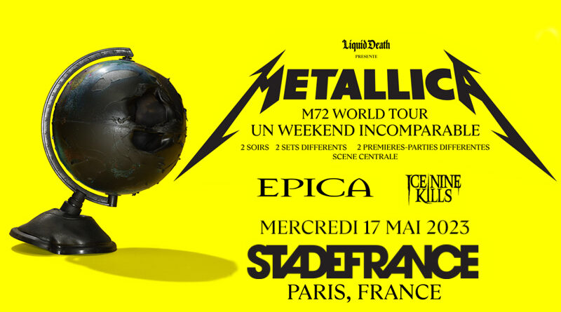 Metallica - Stade De France- 17/05/20223