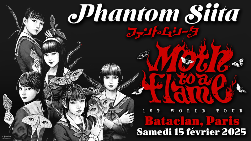 Phantom Siita - Moth To A Flame - Bataclan - Paris - 15/02/2025