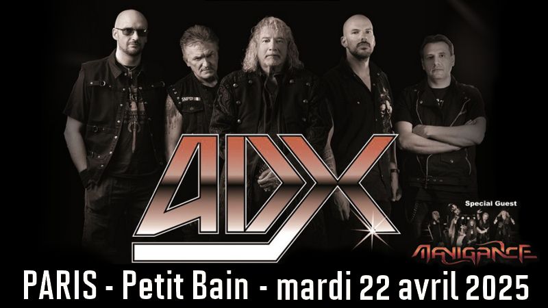 ADX - Petit Bain- Paris - 22/04/2025