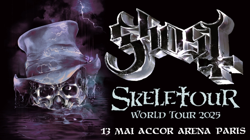 Ghost - SkeletaTour - World Tour 2025 - Accor Arena, Paris - 13 Mai 2025
