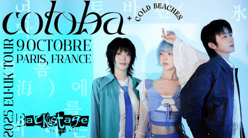 COTOBA - 2025 EU-UK TOUR - BACKSTAGE BY THE MILL - PARIS - 9 OCTOBRE 2025 [Chronique Concert]