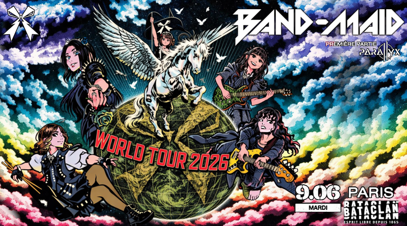 Band-Maid-World Tour 2026 - BATACLAN - PARIS - 9 JUIN 2026