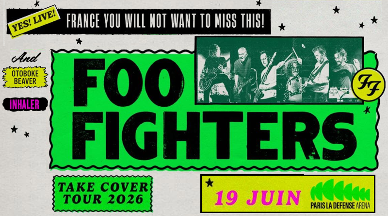 Foo Fighters - Pais La Défense Arena - 19 Juin 2026