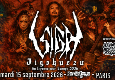 SIGH - JIGOZEKU - AN INFERNO OVER EUROPE 2026 - BACKSTAGE BY THE MILL - PARIS - 15 septembre 2026 [Chronique Concert]
