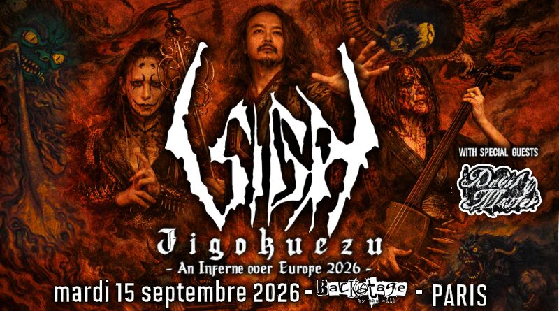 SIGH - JIGOZEKU - AN INFERNO OVER EUROPE 2026 - BACKSTAGE BY THE MILL - PARIS - 15 septembre 2026 [Chronique Concert]