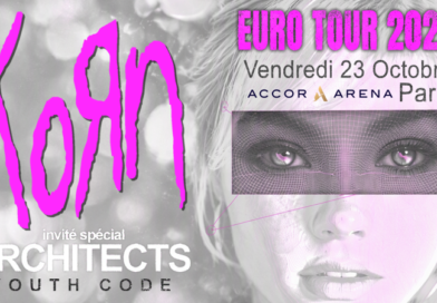 KORN - EURO TOUR 2026 - ACCOR ARENA - PARIS - 23 OCTOBRE 2026 [Chronique Concert]